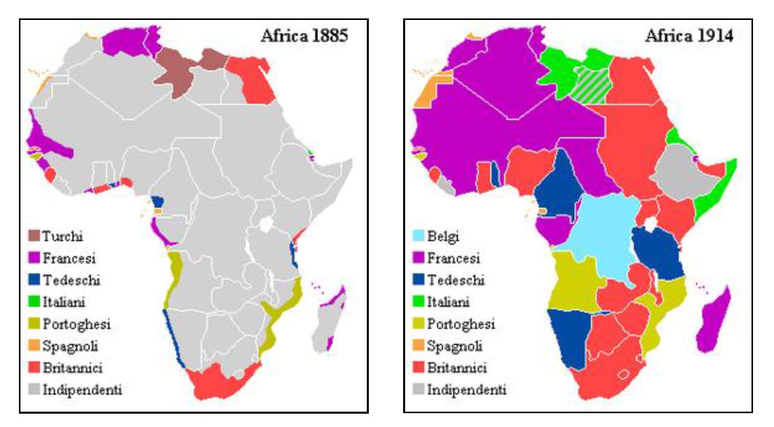La colonizzazione dell’Africa